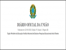 Portaria INEP/MEC nº 165, de 20/04/2021 institui a Avaliação Externa Virtual in loco 