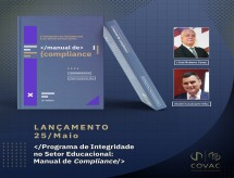 Lançamento do livro 'Programa de Integridade no Setor Educacional: Manual de Compliance', pela COVAC