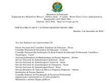 Abertura do processo de atualização do Catálogo Nacional de Cursos Superiores de Tecnologia