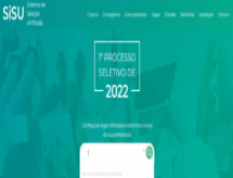 Sisu 2022: inscrições começam na terça-feira