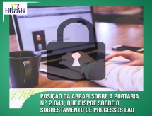 O sobrestamento de processos de autorização de cursos superiores e de credenciamento de instituições de educação superior na Modalidade a Distância e suas consequências